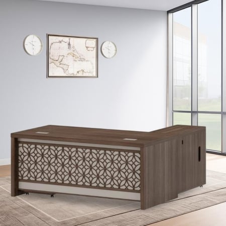 مكتب عمل عصري بتصميم أنيق ومميز