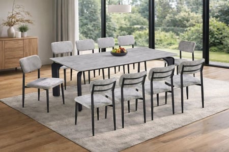 طاولة طعام رمادي