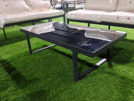 طقم كنب المنيوم 7أشخاص - انيق وعصري