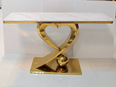 مدخل استيل سيراميك ذهبي