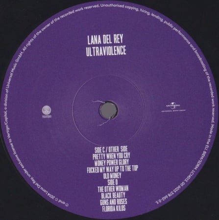 Lana Del Rey - Ultraviolence
