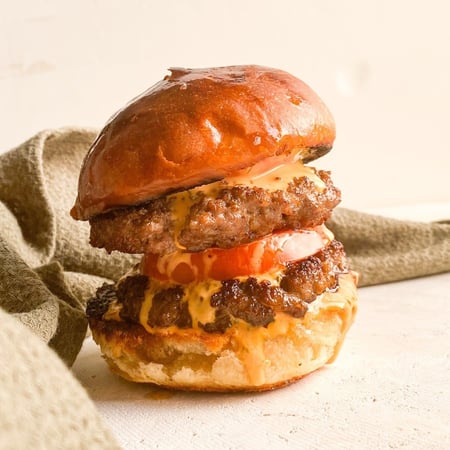 برجر الشواء - لحم عجل