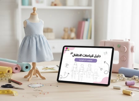 دليل قياسات الأطفال للتفصيل والخياطة