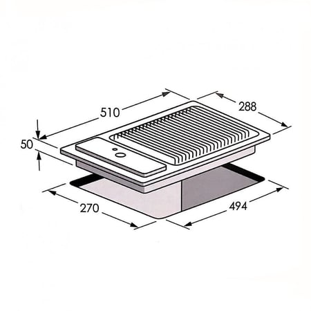 شواية ماستر جاز بلت ان 30 سم H30BB
