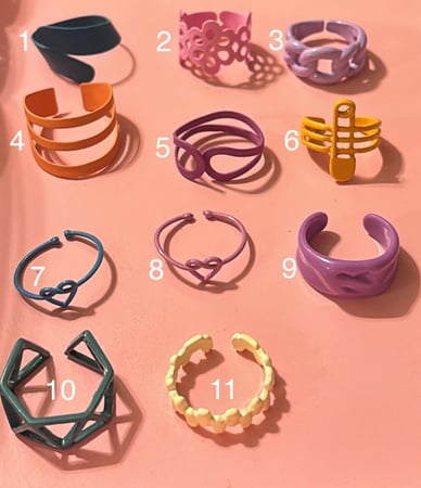 Chunky Rings