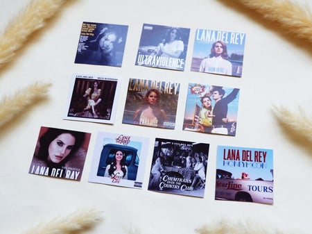 مجموعه ملصقات البومات Lana Del Rey
