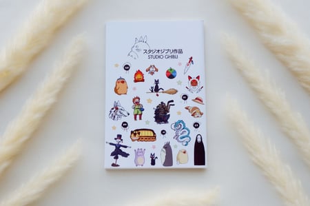 دفتر نوت بتصميم Studio Ghibli