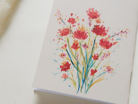 دفتر نوت بتصميم باقة ورد