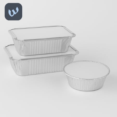 كرتون علب طعام قصدير بغطاء – خيارات متعددة بالجملة