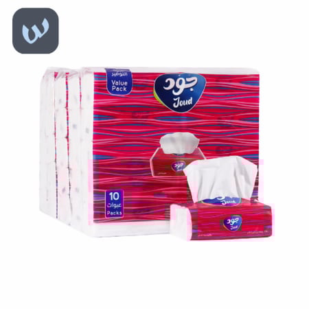 كرتون مناديل جود - 180 ورقة بالجملة