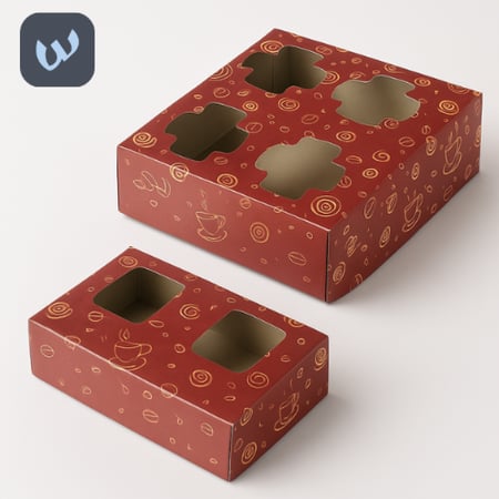 كرتون حامل أكواب عصير – مقاسات متعددة بالجملة