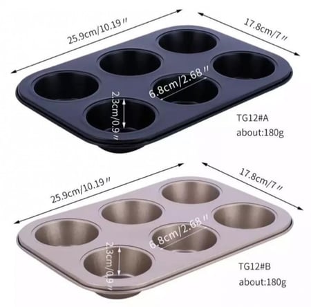 صينية فرن قالب خبز كب كيك و مافن