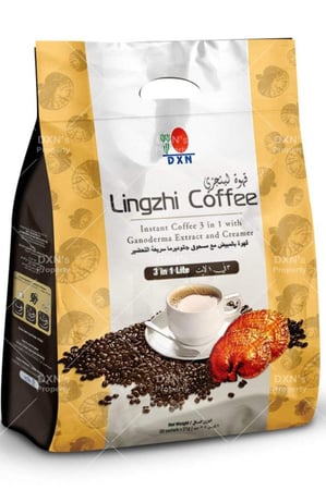 قهوة لينجزي 3 في 1 لايت بسكر
