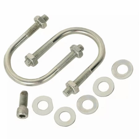 انجن قارد موستاش اسود/كروم لدراجات هارلي داينا  Harley Dyna 06-17