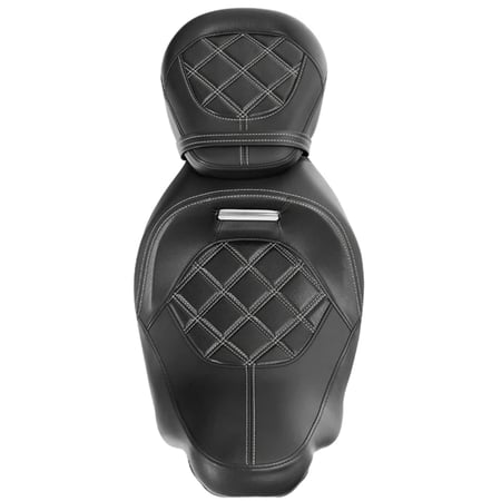 لو بروفايل سيت جلد سائق مع راكب  لدراجات هارلي تورينق