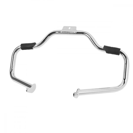 موستاش انجن قارد اسود/كروم لدراجات هارلي سوفتيل  2000-2017 Harley FL Softail Models FB