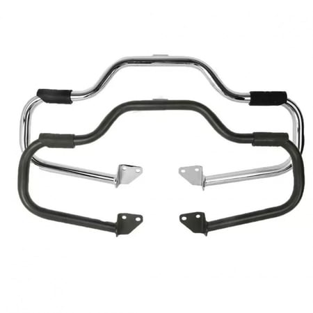 انجن قارد موستاش اسود/كروم لدراجات هارلي داينا  Harley Dyna 06-17