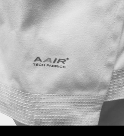 بدلة كاتا تطريز ابيض Arawaza kata Deluxe Evo, Karate