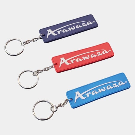 ميداليه مفاتيح بشعار الماركة Arawaza Keychain مستطيل