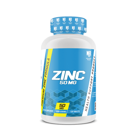 MUSCLE RULZ ZINC 120 TABLETS