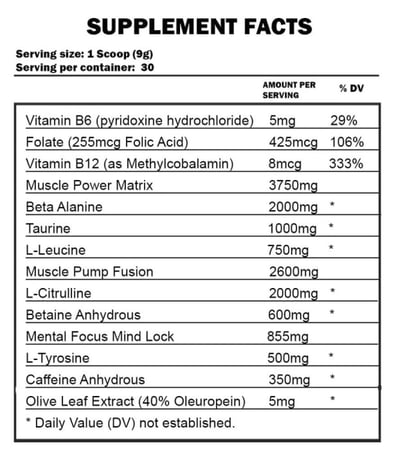 جي أن إكس سبورت - ذا شادو! ما قبل التمرين (270 جم) JNX Sports - The Shadow! Pre-Workout