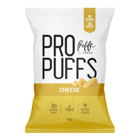 برو لايف بفس بروتين Pro Life Puffs كرات القرمشة الهوائية.. لذة خفيفة ببروتين عالي