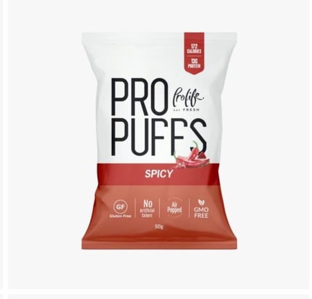 برو لايف بفس بروتين Pro Life Puffs كرات القرمشة الهوائية.. لذة خفيفة ببروتين عالي