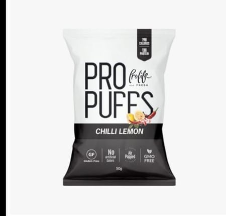 برو لايف بفس بروتين Pro Life Puffs كرات القرمشة الهوائية.. لذة خفيفة ببروتين عالي