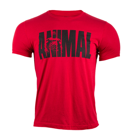 UNIVERSAL ANIMAL PROMOTIONAL RED Tee