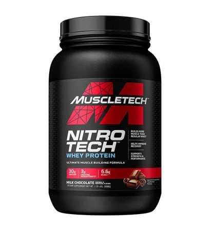 مسل تك نيترو تك واي بروتين - MuscleTech Nitro-Tech Whey Protein