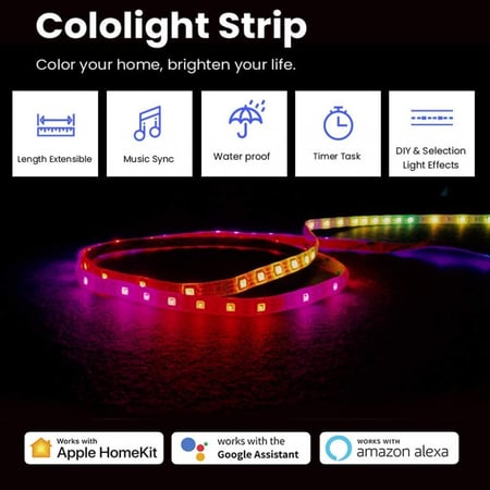 اضائة ليد لتزيين السيت اب Lifesmart Cololight Led Light strip