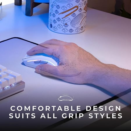 Glorious Model O 2 Wireless Matte White Gaming Mouse