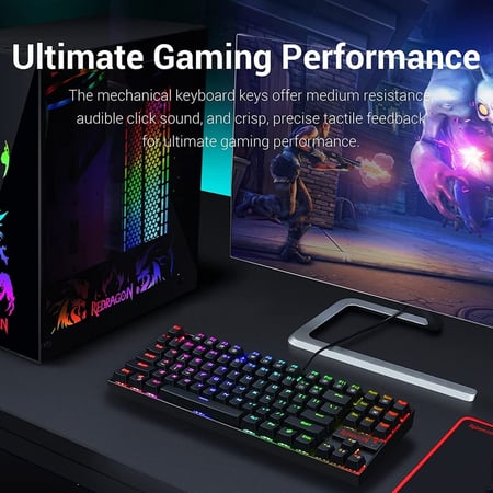 كيبورد قيمنق ريد دراجون Redragon K552