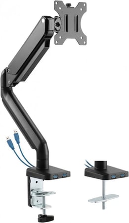 Twisted Minds Single Monitor Aluminum Slim Monitor Arm