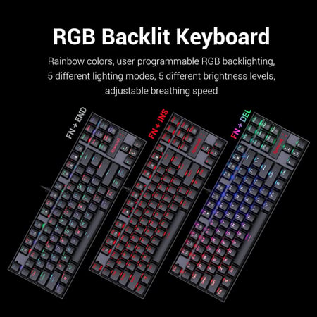 كيبورد قيمنق ريد دراجون Redragon K552