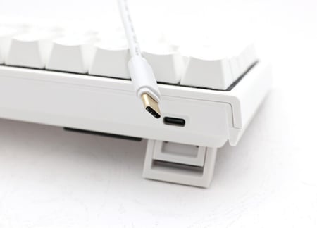 Ducky One 2 Mini White Gaming Keyboard - Speed Switches