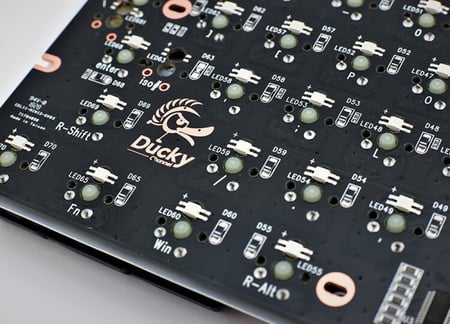 Ducky One 2 Mini White Gaming Keyboard - Speed Switches