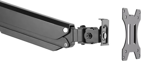 Twisted Minds Single Monitor Aluminum Slim Monitor Arm