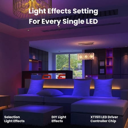 اضائة ليد لتزيين السيت اب Lifesmart Cololight Led Light strip
