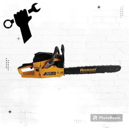 منشار حطب بنزين