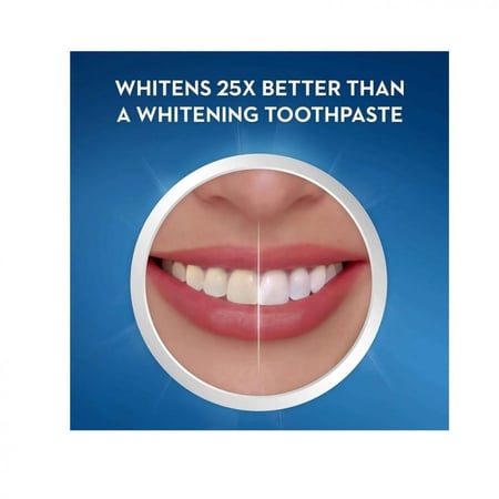 لصقات تبييض الأسنان ثري دي وايت من كرست - 24 شريط