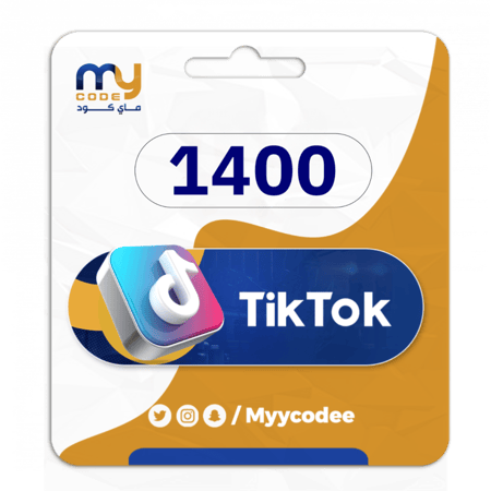 شحن تيك توك 1,400 عملة
