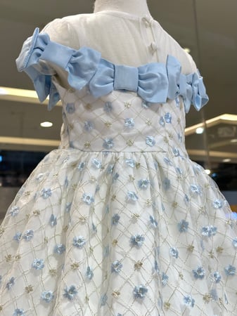 Simona bow dress