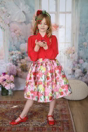 طقم سيلين احمر Celine set red