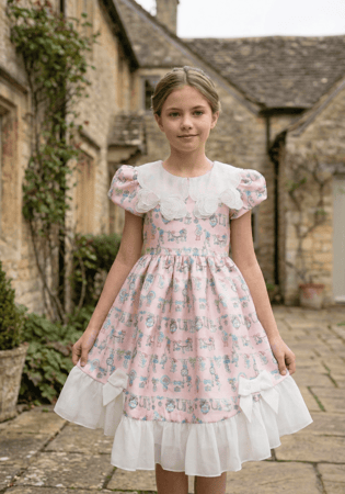 Alice land Pink dress فستان اليس لاند وردي