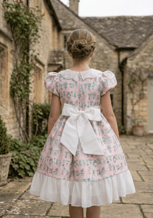 Alice land Pink dress فستان اليس لاند وردي