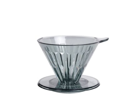 قمع V60 كرستال تايمور اسود شفاف - 01  | Timemore Crystal Eye Dripper