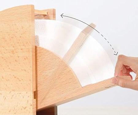 حامل و حافظ ورق ترشيح فلاتر V60 | مصنوعة من الخشب