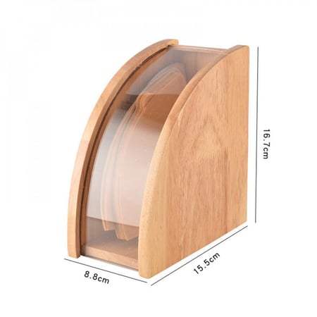 حامل و حافظ ورق ترشيح فلاتر V60 | مصنوعة من الخشب