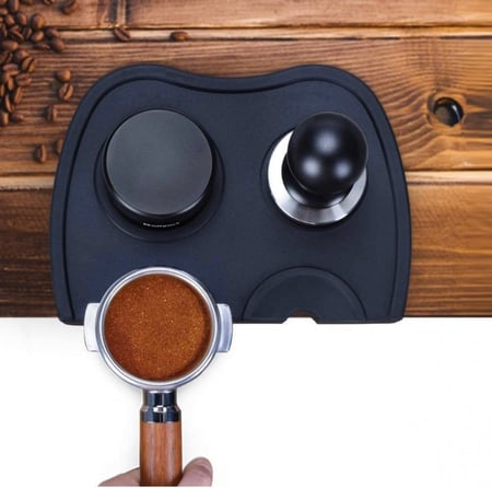 قاعدة كبس و تنظيم ادوات الباريستا - حجم وسط | Tamper Mat Coffee